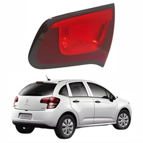 Lanterna Traseira Citroen C3 2013 até 2021 Tampa Lado Direito Passageiro