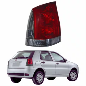 Lanterna Traseira Fiat Palio G3 2004 Até 2016 Fumê Lado Direito Passageiro