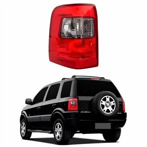 Lanterna Traseira Ford Ecosport 4x4 2004 2005 2006 2007 2008 Bicolor Fume Lado Esquerdo Motorista