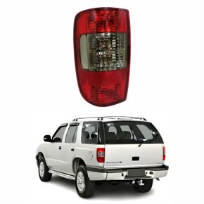 Lanterna Traseira Gm Blazer 2001 Até 2010 Fumê Lado Esquerdo Motorista