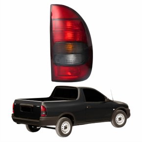 Lanterna Traseira Gm Pickup 1996 Até 1999 Fumê Lado Direito Passageiro