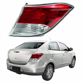 Lanterna Traseira Gm Prisma 2013 Até 2016 Bicolor Lado Direito Passageiro