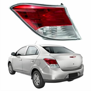 Lanterna Traseira Gm Prisma 2013 Até 2016 Bicolor Lado Esquerdo Motorista