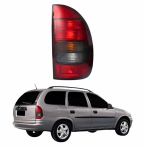 Lanterna Traseira Gm Wagon 4 Portas 1996 Até 1999 Fumê Lado Direito Passageiro