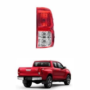 Lanterna Traseira Hilux Srv 2016 2017 2018 2019 Modelo Valeo Bicolor Lado Direito Passageiro
