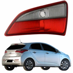 Lanterna Traseira Hyndai Hb20 Hatch 2012 Até 2019 Tampa Fumê Lado Direito Passageiro