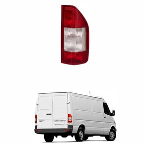 Lanterna Traseira Mb Sprinter 2003 Até 2012 Bicolor Lado Direito Passageiro