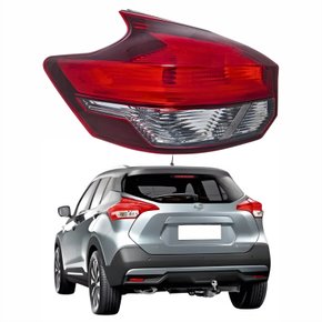 Lanterna Traseira Nissan Kicks 2017 Até 2022 Canto Lado Esquerdo Motorista