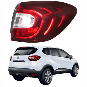 Lanterna Traseira Renault Captur 2017 Até 2024 Canto Com Led Lado Direito Passageiro
