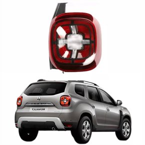 Lanterna Traseira Renault Duster 2021 Até 2024 Com Led Lado Direito Passageiro