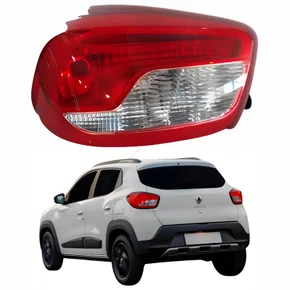 Lanterna Traseira Renault Kwid 2017 Até 2021 Lado Esquerdo Motorista