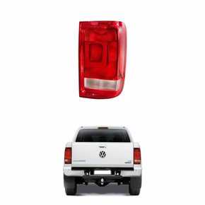 Lanterna Traseira VW Amarok 2010 2011 2012 2013 2014 2015 2016 Modelo Valeo Bicolor Lado Direito Passageiro