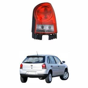 Lanterna Traseira Vw Gol G4 2005 Até 2012 Fumê Lado Direito Passageiro