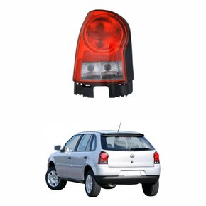 Lanterna Traseira Vw Gol G4 2005 Até 2012 Fumê Lado Esquerdo Motorista