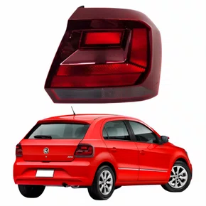 Lanterna Traseira Vw Gol G7 2016 Até 2018 Fumê Lado Direito Passageiro