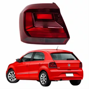 Lanterna Traseira Vw Gol G7 2016 Até 2018 Fumê Lado Esquerdo Motorista