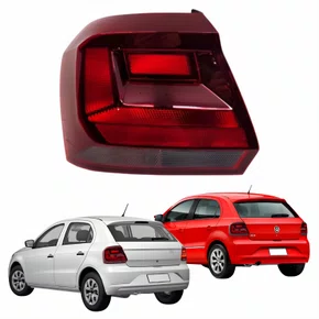Lanterna Traseira Vw Gol G7 G8 Fumê Lado Esquerdo Motorista