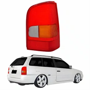Lanterna Traseira Vw Parati G2 Bola 1995 Até 1999 Tricolor Lado Direito Passageiro