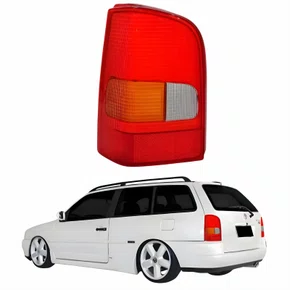 Lanterna Traseira Vw Parati G2 Bola 1995 Até 1999 Tricolor Lado Esquerdo Motorista