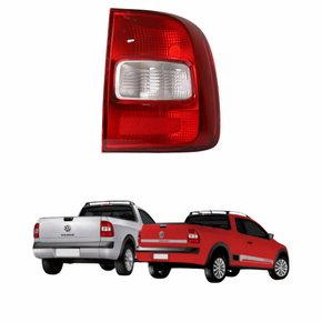 Lanterna Traseira Vw Saveiro G5 2009 Até 2013 Saveiro G6 2013 Até 2016 Bicolor Lado Direito Passageiro