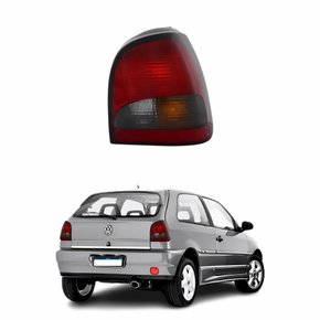 Lanterna VW Gol G2 1995 Até 1999 Bicolor Fumê Lado Direito Passageiro