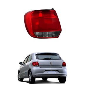 Lanterna Vw Gol G6 2013 2014 2015 2016 Encaixe Arteb Bicolor Fumê Lado Esquerdo Motorista