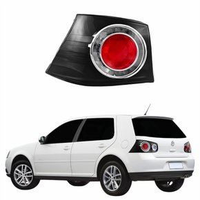 Lanterna Traseira Vw Golf 2008 Até 2013 Fumê Canto Lado Esquerdo Motorista