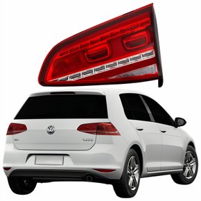 Lanterna Traseira Vw Golf 2014 2015 2016 2017 Tampa Com Led Lado Direito Passageiro