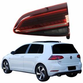 Lanterna Traseira Vw Golf 2018 2019 2020 2021 Tampa Com Led Lado Esquerdo Motorista