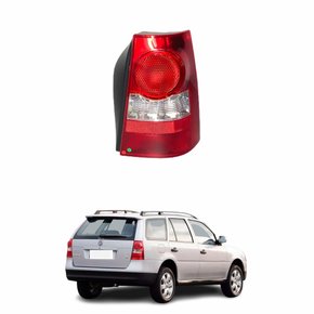 Lanterna Vw Parati G4 2006 2007 2008 2009 2010 2011 2012 Bicolor Cristal  Lado Direito Passageiro