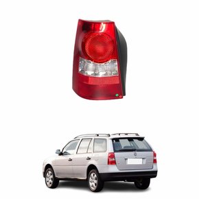Lanterna Vw Parati G4 2006 2007 2008 2009 2010 2011 2012 Bicolor Cristal Lado Esquerdo Motorista