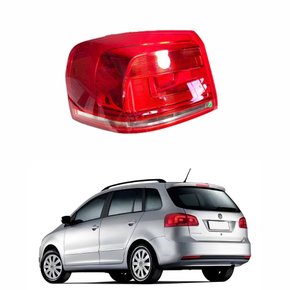 Lanterna Vw Spacefox 2015 2016 2017 2018 2019 Canto Bicolor Cristal Lado Esquerdo Motorista