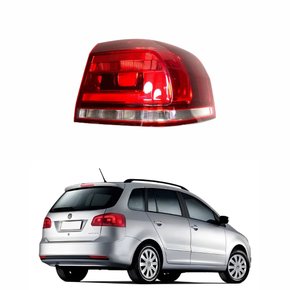 Lanterna Vw Spacefox 2015 2016 2017 2018 2019 Canto Bicolor Fumê Lado Direito Passageiro