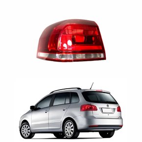 Lanterna Vw Spacefox 2015 2016 2017 2018 2019 Canto Bicolor Fumê Lado Esquerdo Motorista