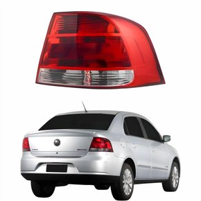 Lanterna Vw Voyage G5 2009 2010 2011 2012 Bicolor Cristal Lado Direito Passageiro