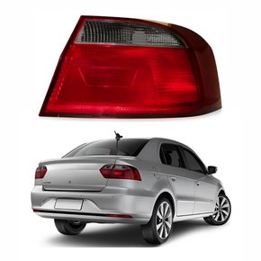 Lanterna Vw Voyage G6 G7 G8 2013 até 2023 Bicolor Fumê Canto Lado Direito Passageiro