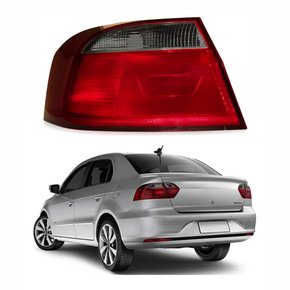 Lanterna Vw Voyage G6 G7 G8 2013 até 2023 Bicolor Fumê Canto Lado Esquerdo Motorista