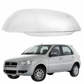 Lente Farol Fiat Palio G4 2008 Até 2012 Lado Esquerdo Motorista