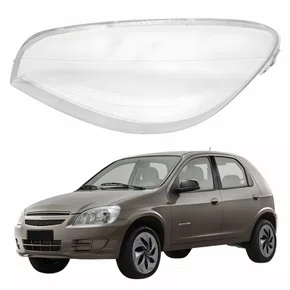 Lente Farol Gm Celta 2006 Até 2016 Lado Esquerdo Motorista
