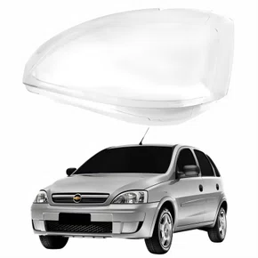 Lente Farol Gm Corsa Hatch 2003 Até 2012 Pisca Liso Lado Esquerdo Motorista