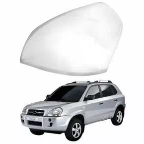 Lente Farol Hyundai Tucson 2005 Até 2015 Lado Esquerdo Motorista