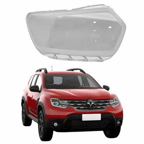 Lente Farol Renault Duster 2020 Até 2025 Lado Direito Passageiro