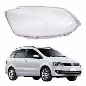 Lente Farol Vw Spacefox 2011 Até 2014 Duplo Lado Direito Passageiro
