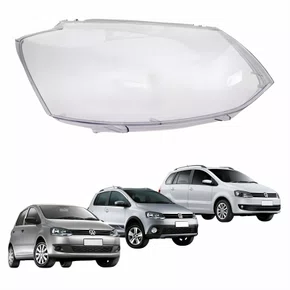 Lente Farol Vw Fox Spacefox Crossfox 2011 Até 2014 Duplo Lado Direito Passageiro