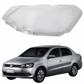 Lente Farol Vw Voyage G6 2013 Até 2016 Simples Lado Esquerdo Motorista