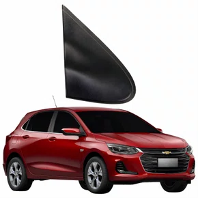 Moldura Acabamento Retrovisor Gm Onix 2020 2021 2022 2023 2024 Texturizado Lado Direito Passageiro