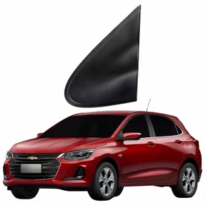 Moldura Acabamento Retrovisor Gm Onix 2020 2021 2022 2023 2024 Texturizado Lado Esquerdo Motorista