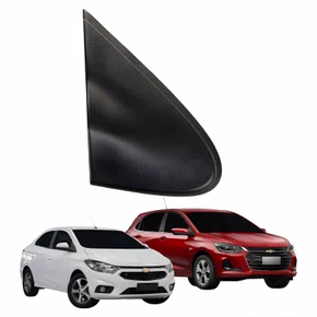 Moldura Acabamento Retrovisor Gm Onix Prisma 2020 2021 2022 2023 2024 Texturizado Lado Direito Passageiro