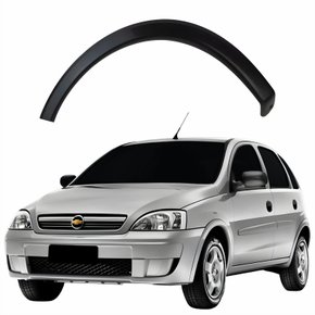 Moldura Dianteira Paralama Gm Corsa 2003 Até 2010 Lado Esquerdo Motorista
