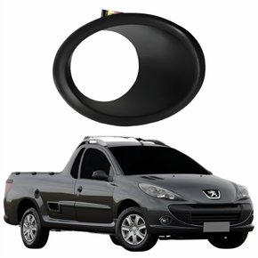 Moldura Farol Auxiliar Peugeot Hoggar 2008 Até 2014 Lado Direito Passageiro